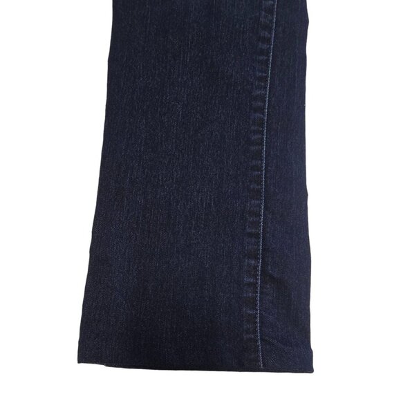 Jennifer Lopez Women's Straight Leg Jeans Size 6 Dark Wash Denim Low Rise - Picture 3 of 10